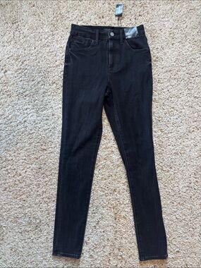 Women's Express Black High-Rise Ultra Hyper Stretch Skinny Jeans
